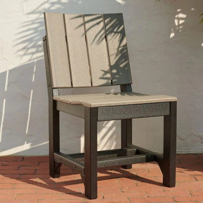 Urban Side Chair in Coastal Gray &amp; Black