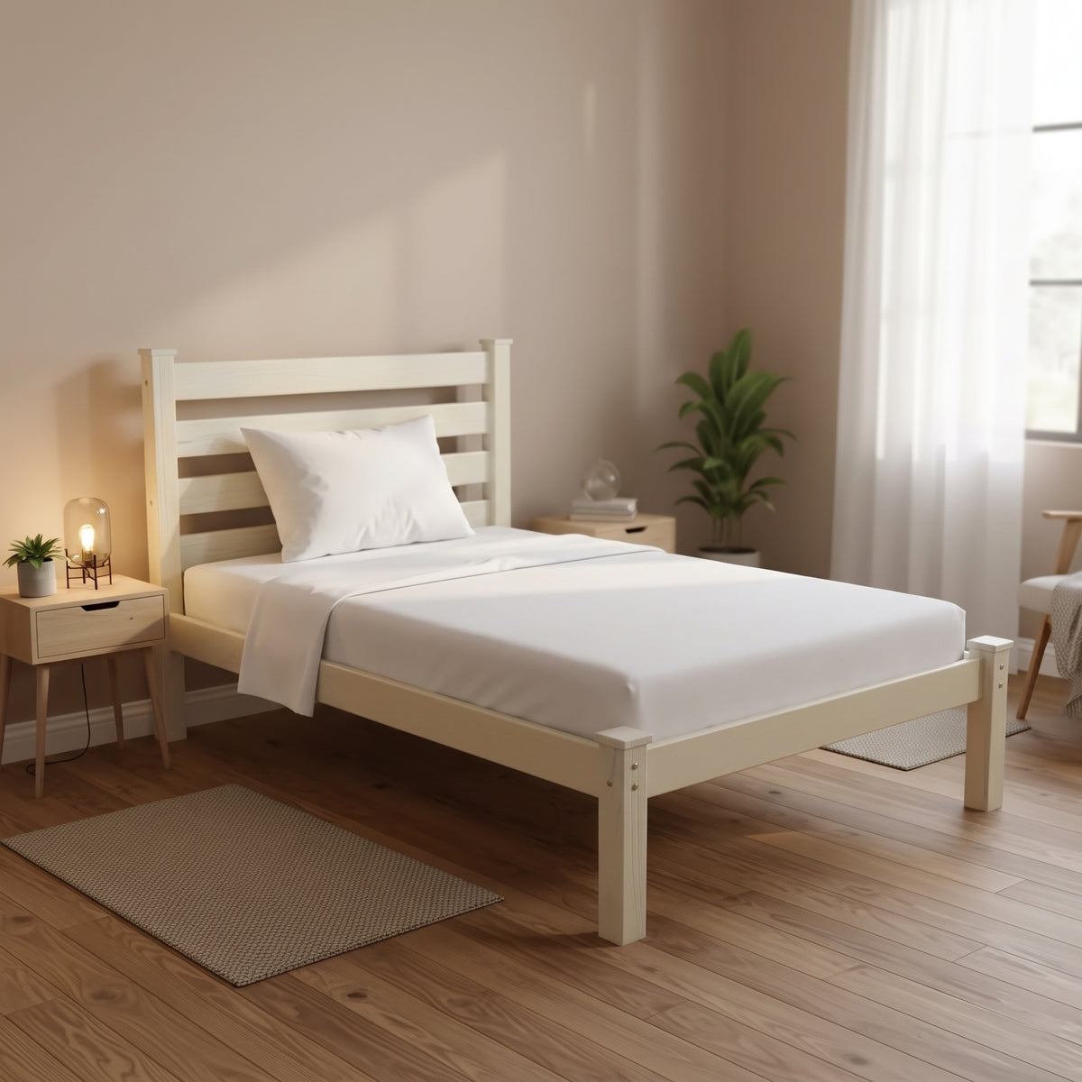 Versaloft Homestead Amish Made Bed Frame With Headboard