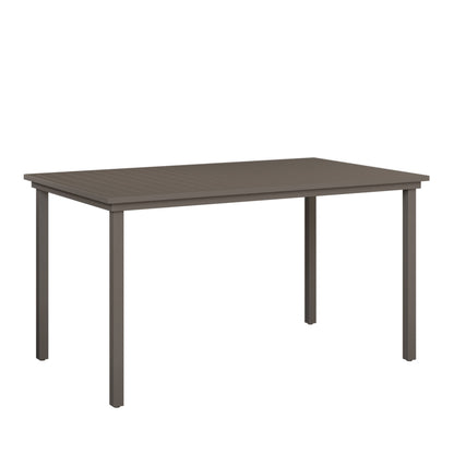 Berlin Gardens Vida 73″ Aluminum Bar Table