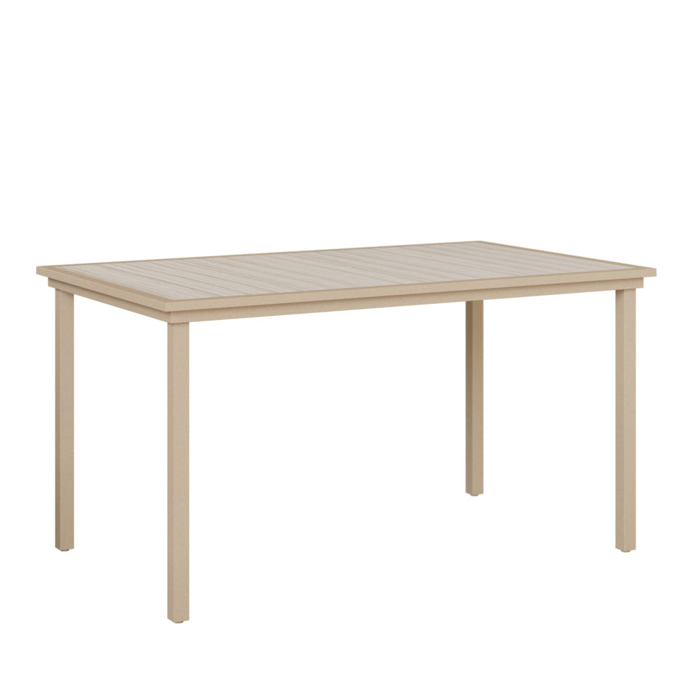 Berlin Gardens Vida 73″ Aluminum Bar Table