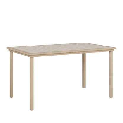 Berlin Gardens Vida 73″ Aluminum Bar Table