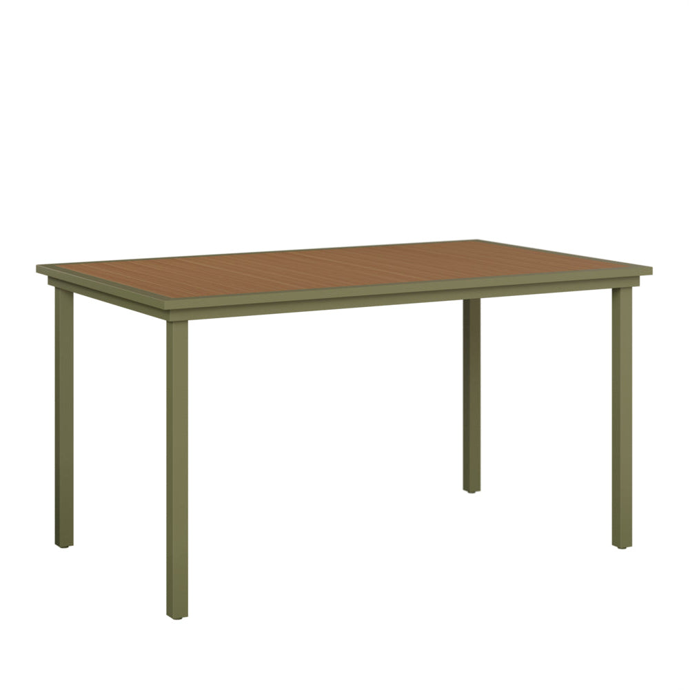 Berlin Gardens Vida 73″ Aluminum Bar Table