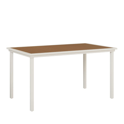 Berlin Gardens Vida 73″ Aluminum Bar Table