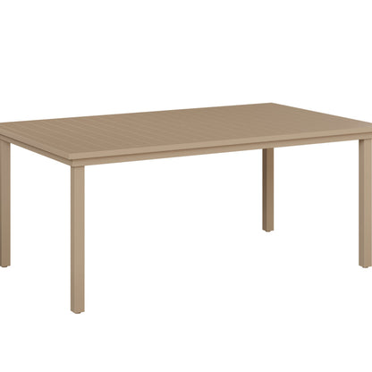 Berlin Gardens Vida 73″ Aluminum Dining Table