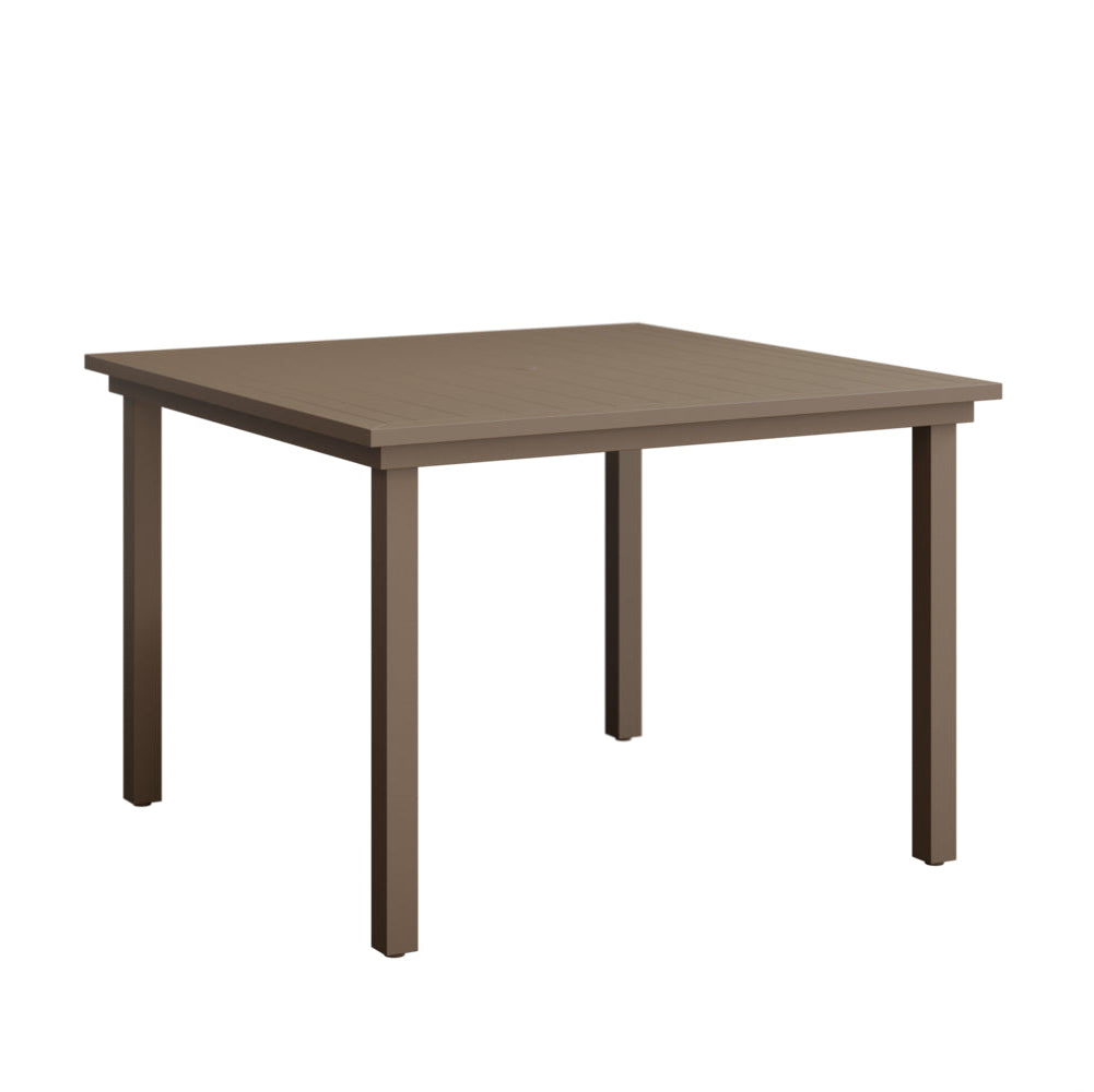 Berlin Gardens Vida 44″ Square Aluminum Dining Table