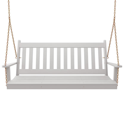 Keystone Amish Co. 6 Foot Franklin Porch Swing, White