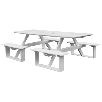 Keystone Amish Co. Traditional Walk-In Poly Lumber Picnic Table