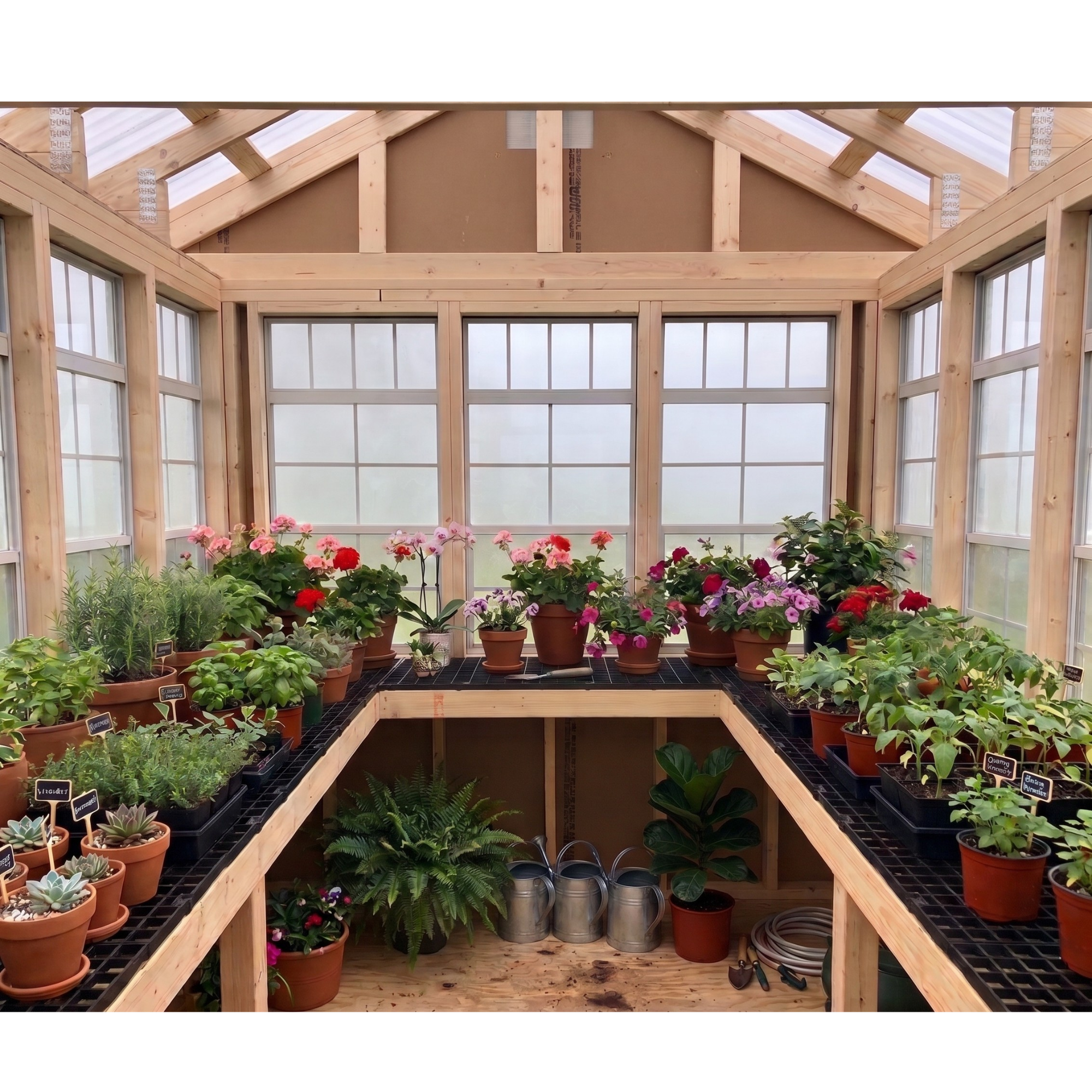 Walnut Creek Sheds Backyard DIY Greenhouse Kit