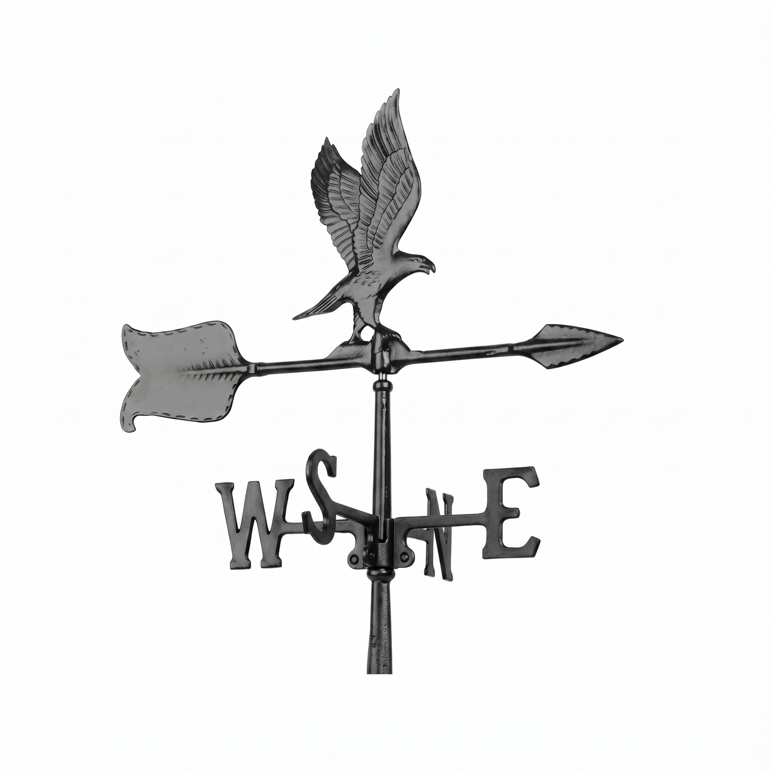 Walnut Creek Sheds Decorative Black Eagle Weathervane