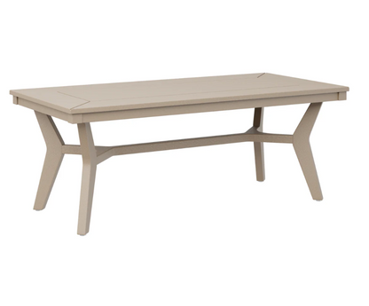 Berlin Gardens Mayhew Outdoor Poly Lumber Rectangular Coffee Table