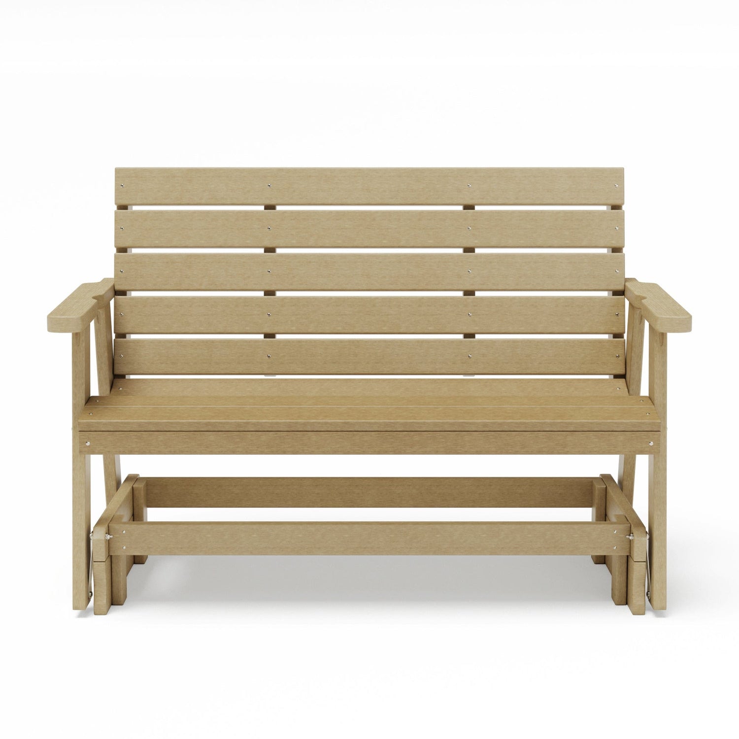 SimplyPoly Amish Made Signature Recycled Plastic Porch Glider