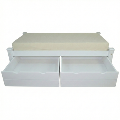 Versaloft Homestead Amish Made Bed Frame with 2-Piece Drawers