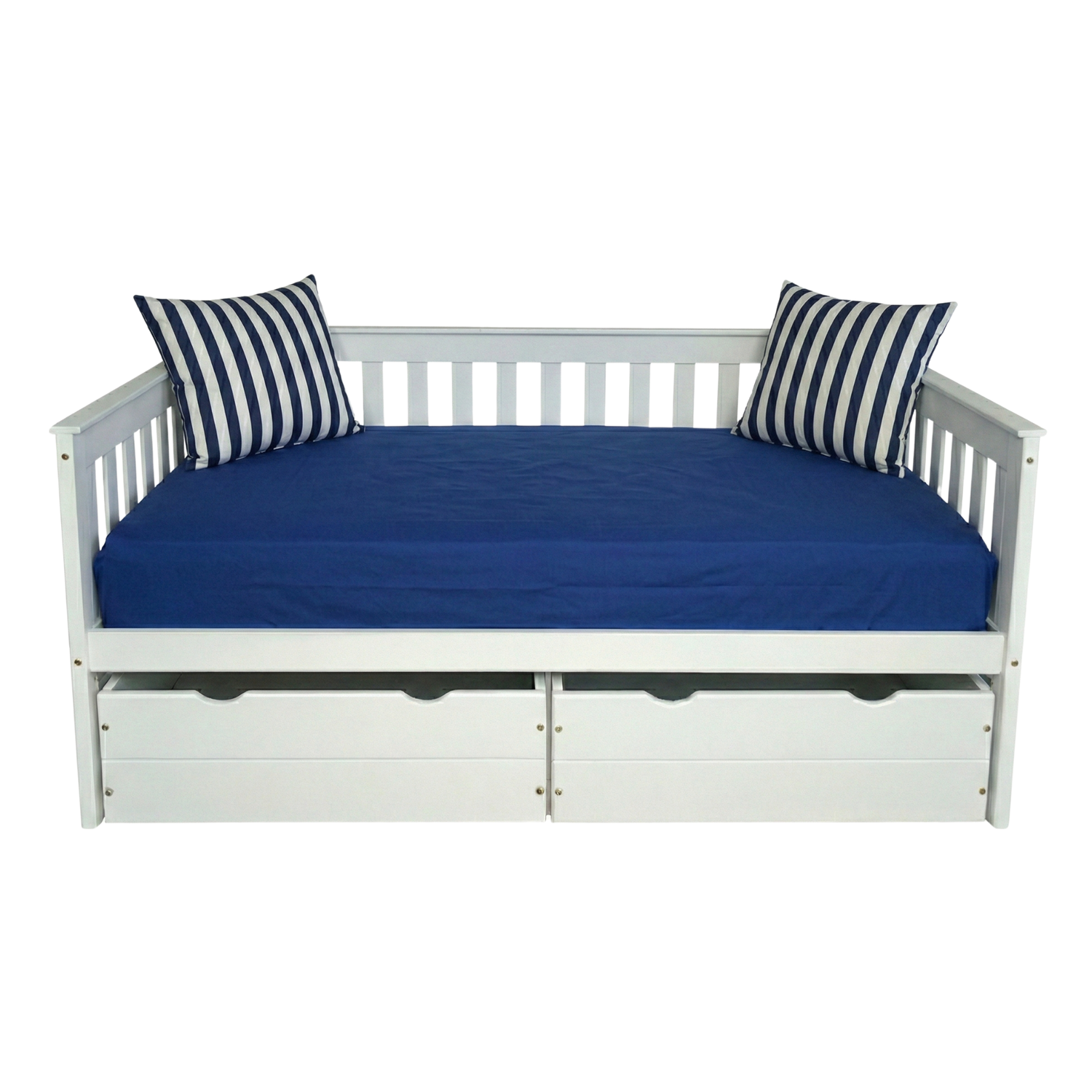 Versaloft Mission Amish Made Daybed Frame with 2-Piece Drawers