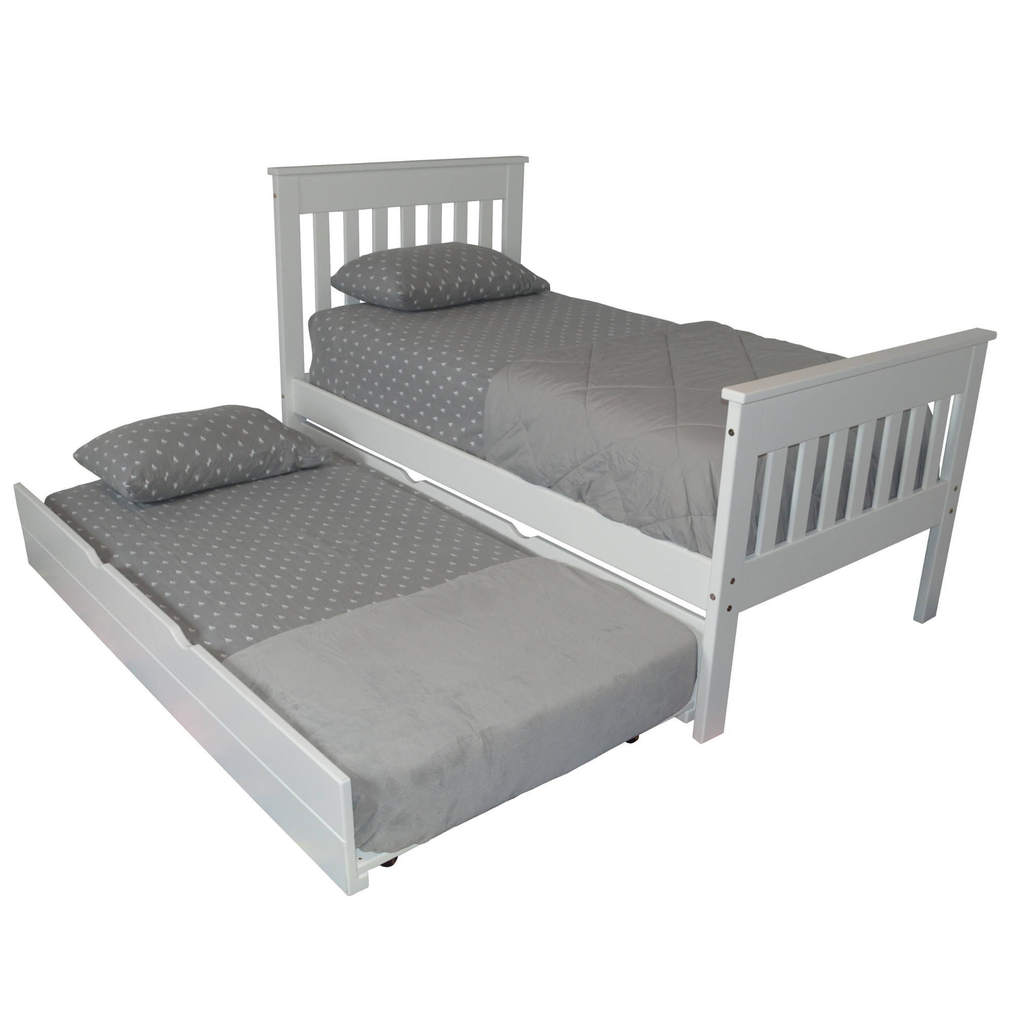 Versaloft Harmony Amish Made Bed Frame with Trundle Unit