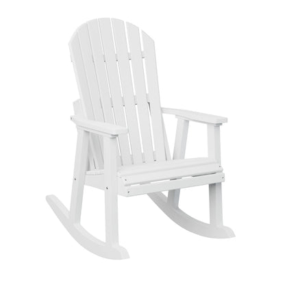 Berlin Gardens Comfo Back Poly Lumber Rocker