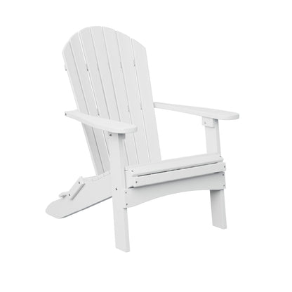Berlin Gardens Comfo Back Poly Lumber Folding Adirondack Chair