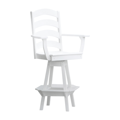 Keystone Amish Co. Josie Poly Outdoor Swivel Bar Chair
