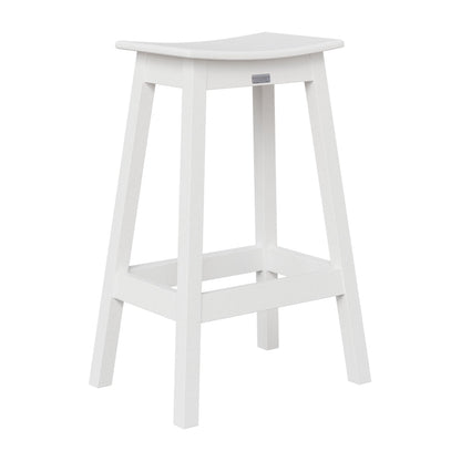 Berlin Gardens Outdoor Saddle Poly Lumber Bar Stool