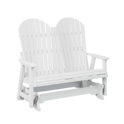 Berlin Gardens Comfo Back Poly Lumber Double Glider
