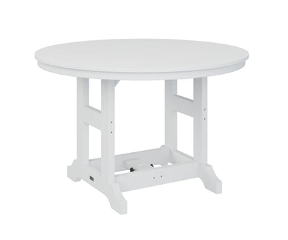 Berlin Gardens Garden Classic 48″ Round Poly Lumber Dining Table