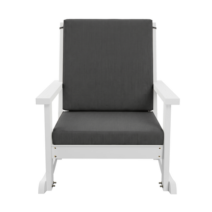 Amish Casual Deep Seated Rocking Chair with Cushion