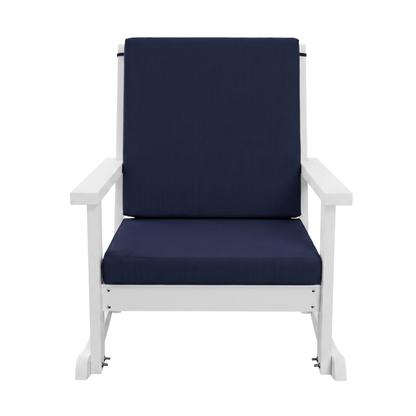 Amish Casual Deep Seated Rocking Chair with Cushion