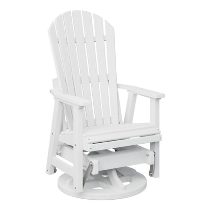 Berlin Gardens Comfo Back Poly Lumber Swivel Glider