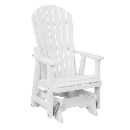Berlin Gardens Comfo Back Poly Lumber Single Glider