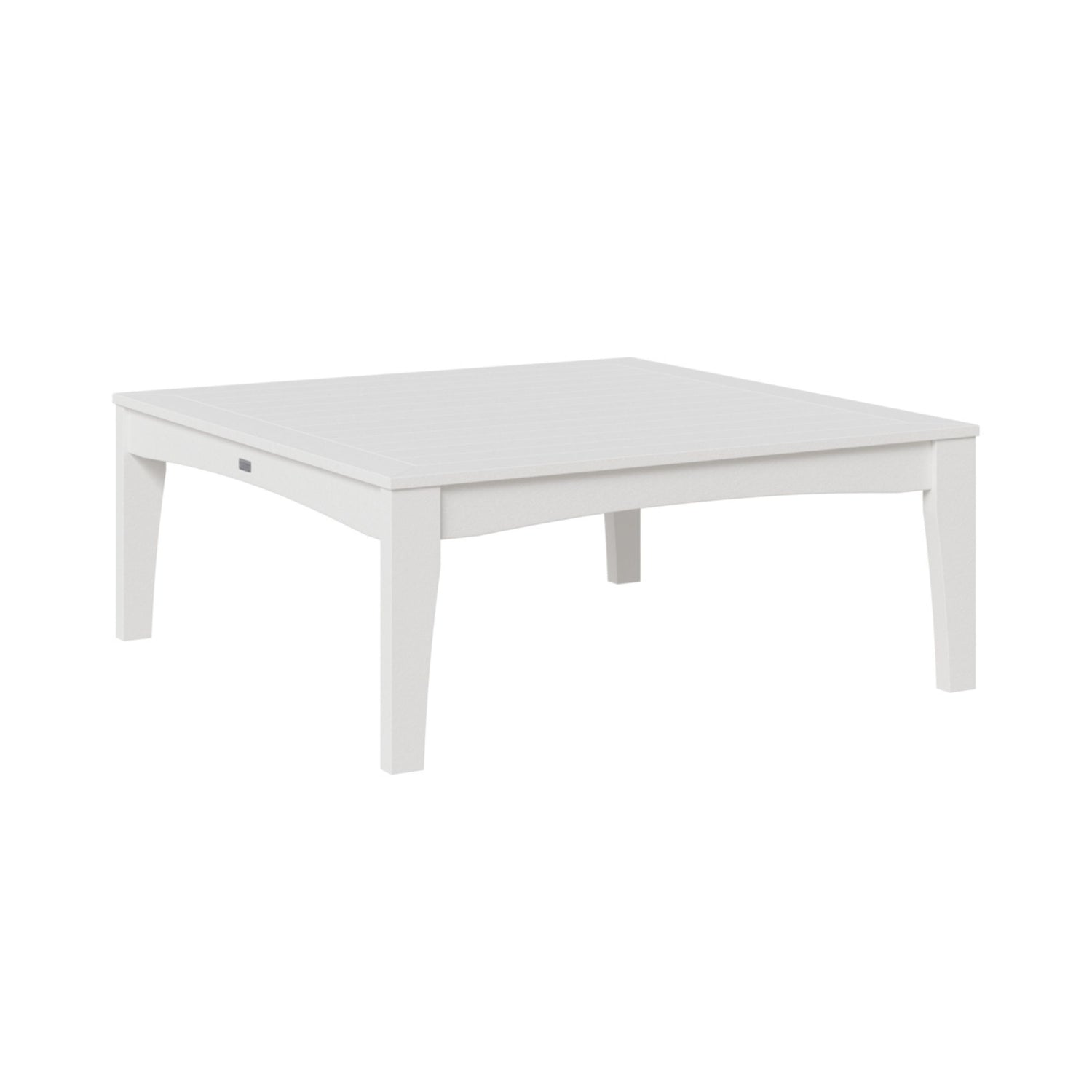 Berlin Gardens Classic Terrace Outdoor Poly Lumber Square Coffee Table