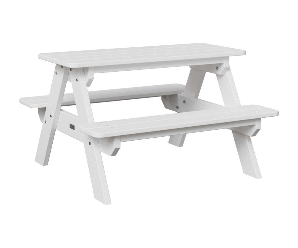 Berlin Gardens Kids Poly Lumber Rectangular Picnic Table