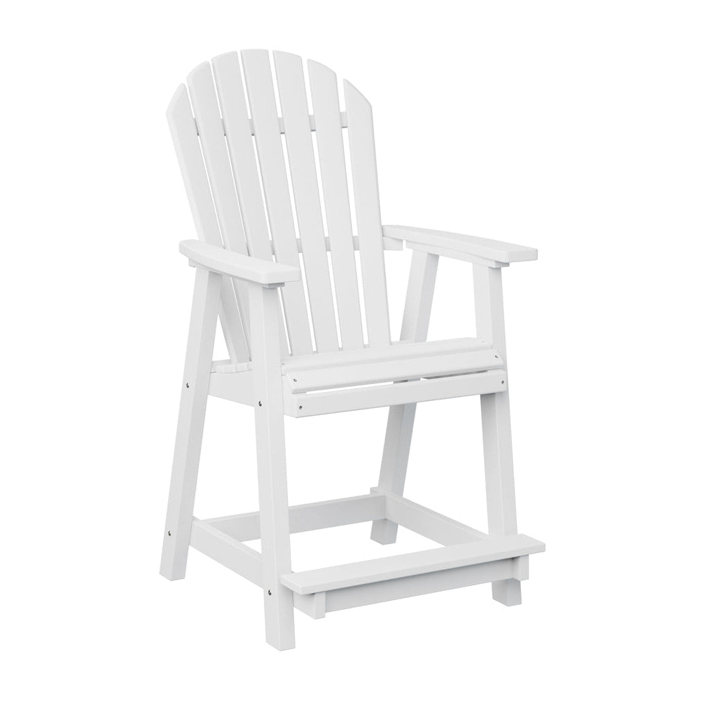 Berlin Gardens Comfo Back Poly Lumber Counter Chair
