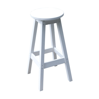 Keystone Amish Co. Round Poly Outdoor Bar Stool