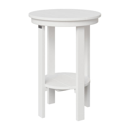 Berlin Gardens Outdoor Poly Lumber Round End Bar Table