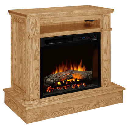 Winchester Wall Fireplace in Granola Stain