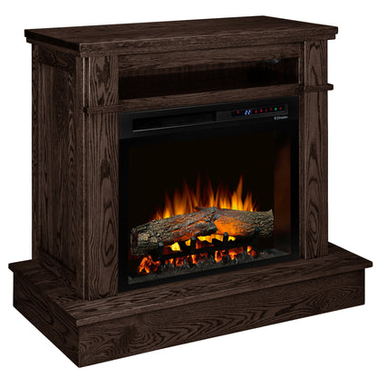 Winchester Wall Fireplace in Onyx Stain
