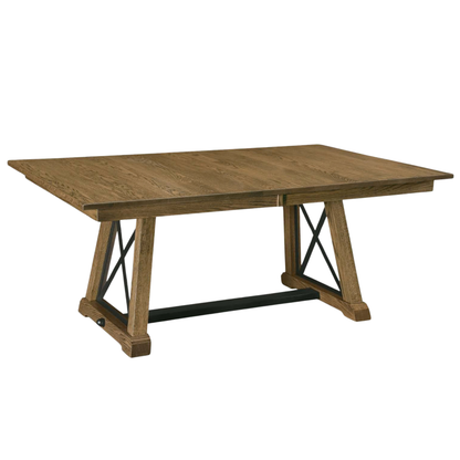 Hoosier Timbercraft Wyatt Rectangular Oak Counter Height Dining Table