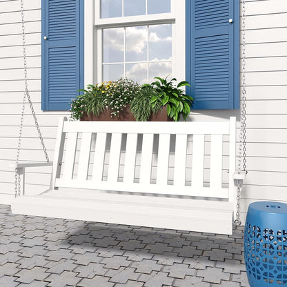 Keystone Amish Co. 4 Foot Franklin Poly Composite Porch Swing, Aruba