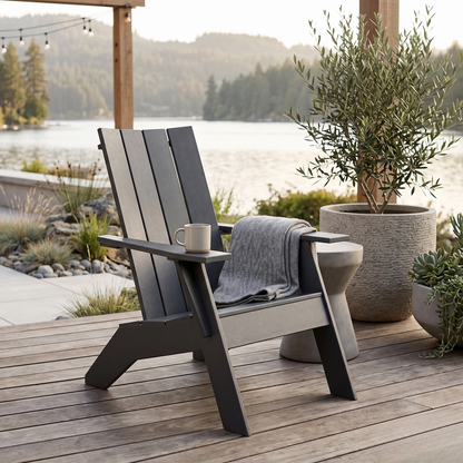 Berlin Gardens Nordic Outdoor Poly Lumber Adirondack Chair