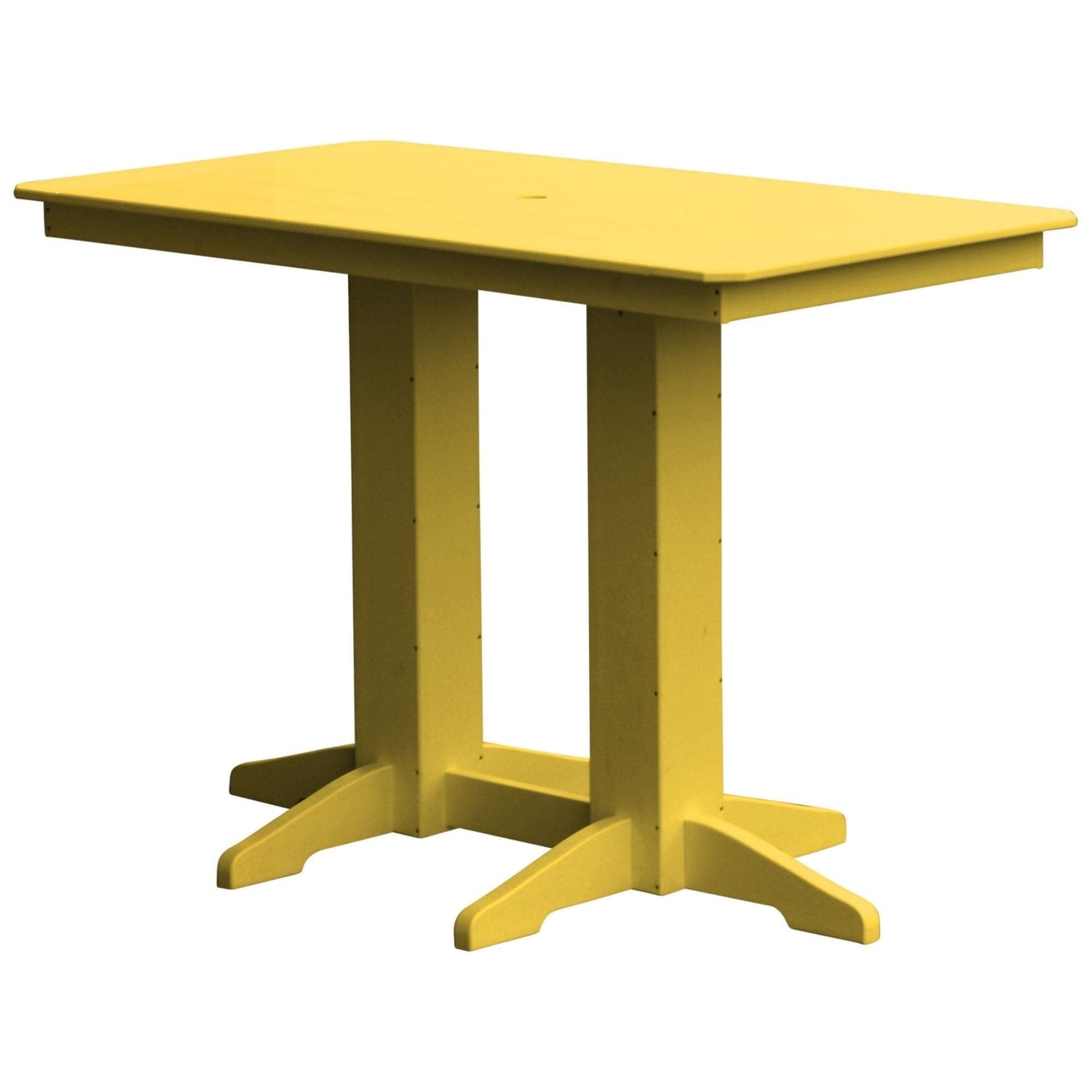 Keystone Amish Co. Bar Height Poly Outdoor Dining Table