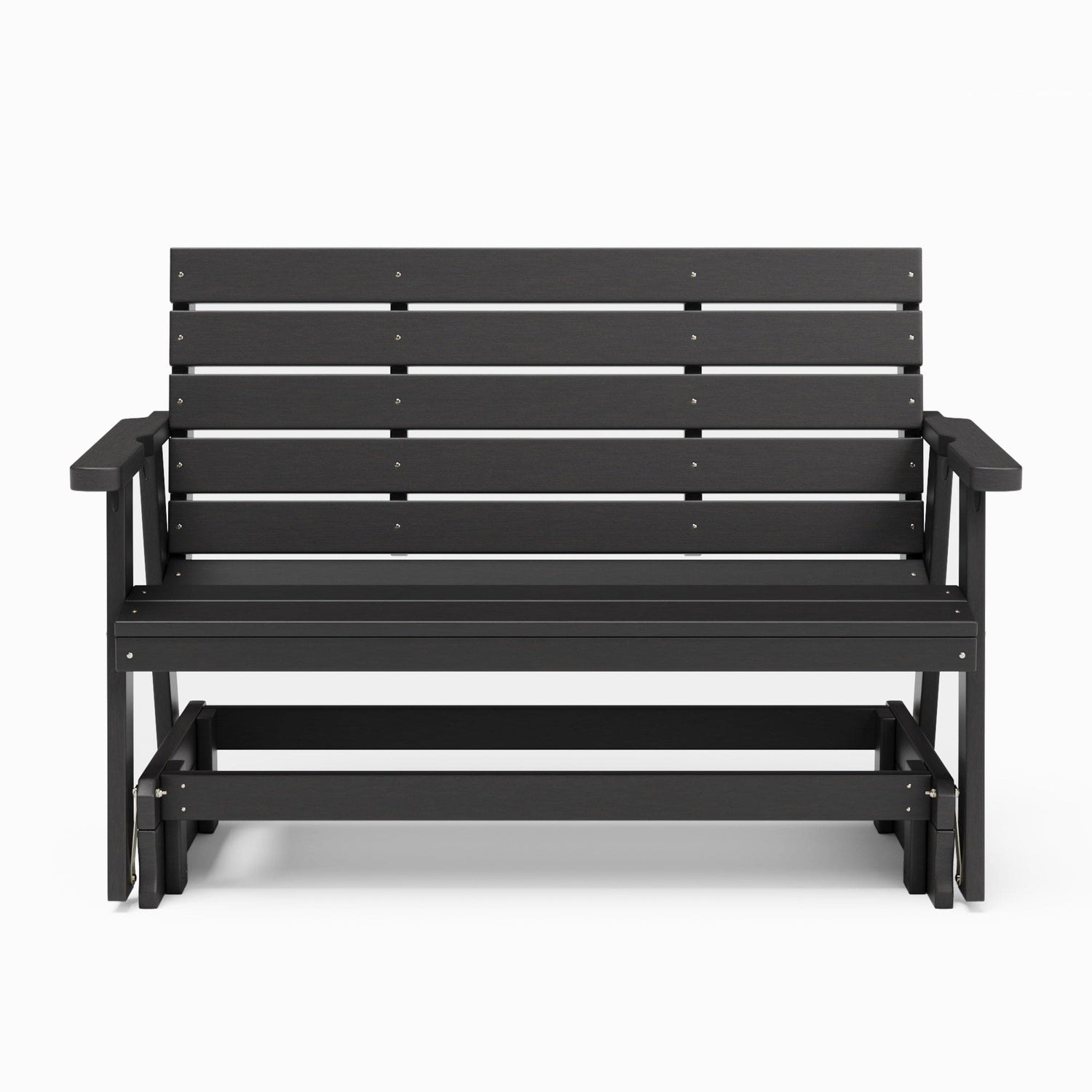 SimplyPoly Amish Made Signature Recycled Plastic Porch Glider