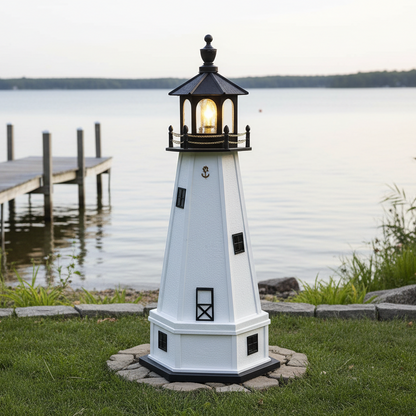 Heritage Lawncraft Cape Cod Decorative Yard Lighthouse