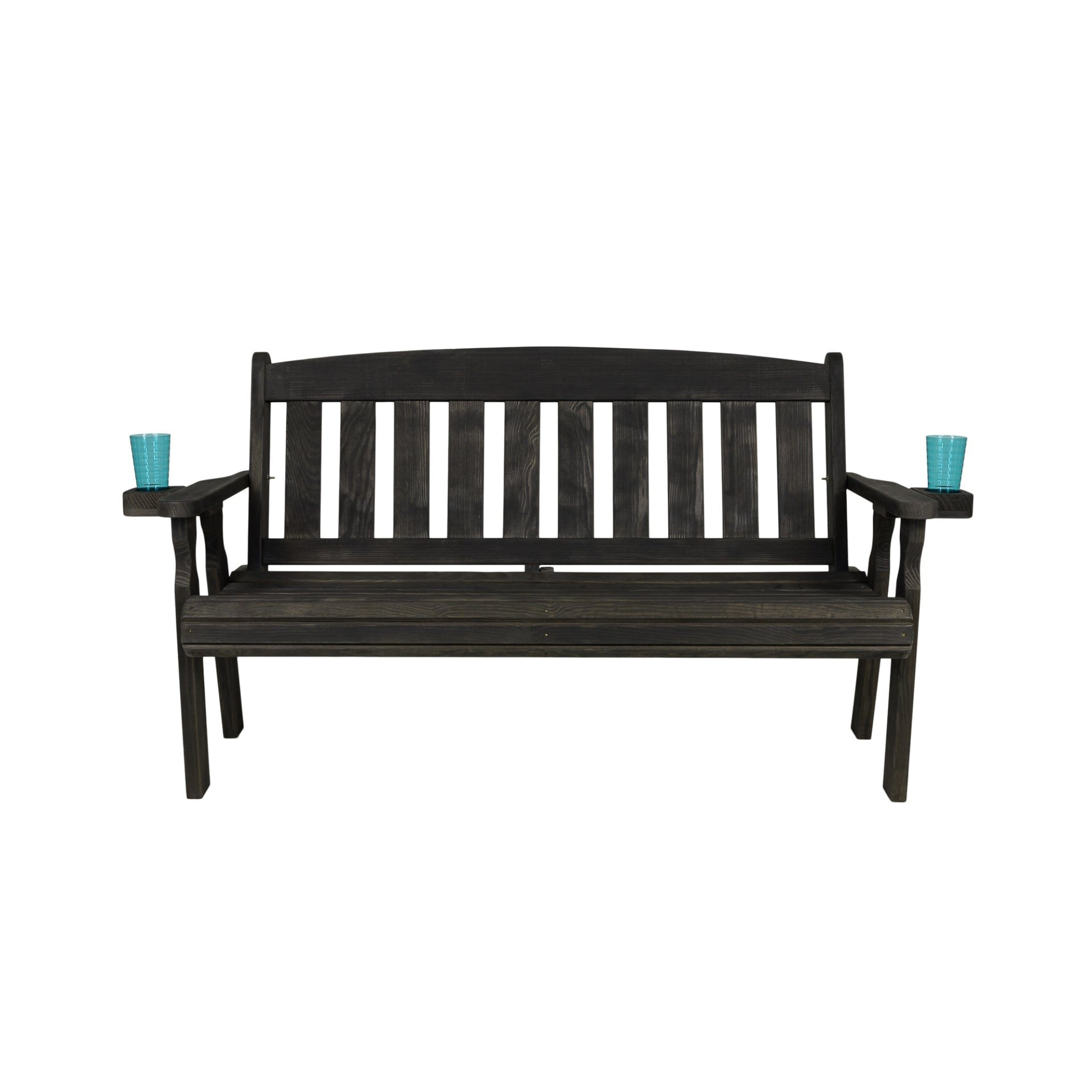 Amish Casual 4 Foot Mission Wood Garden Bench