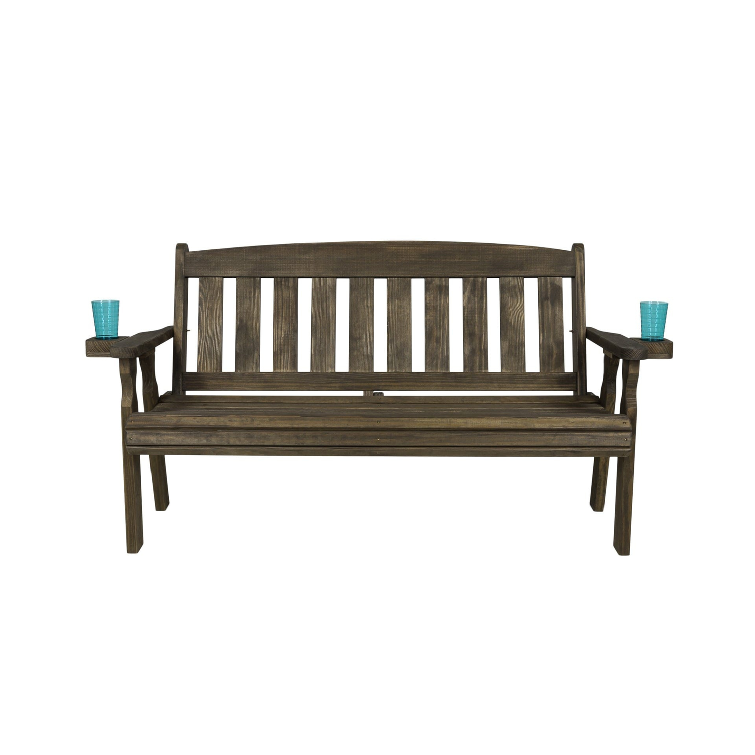 Amish Casual 4 Foot Mission Wood Garden Bench