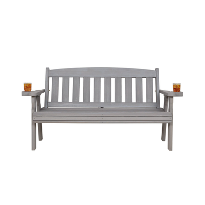 Amish Casual 5 Foot Mission Wood Garden Bench