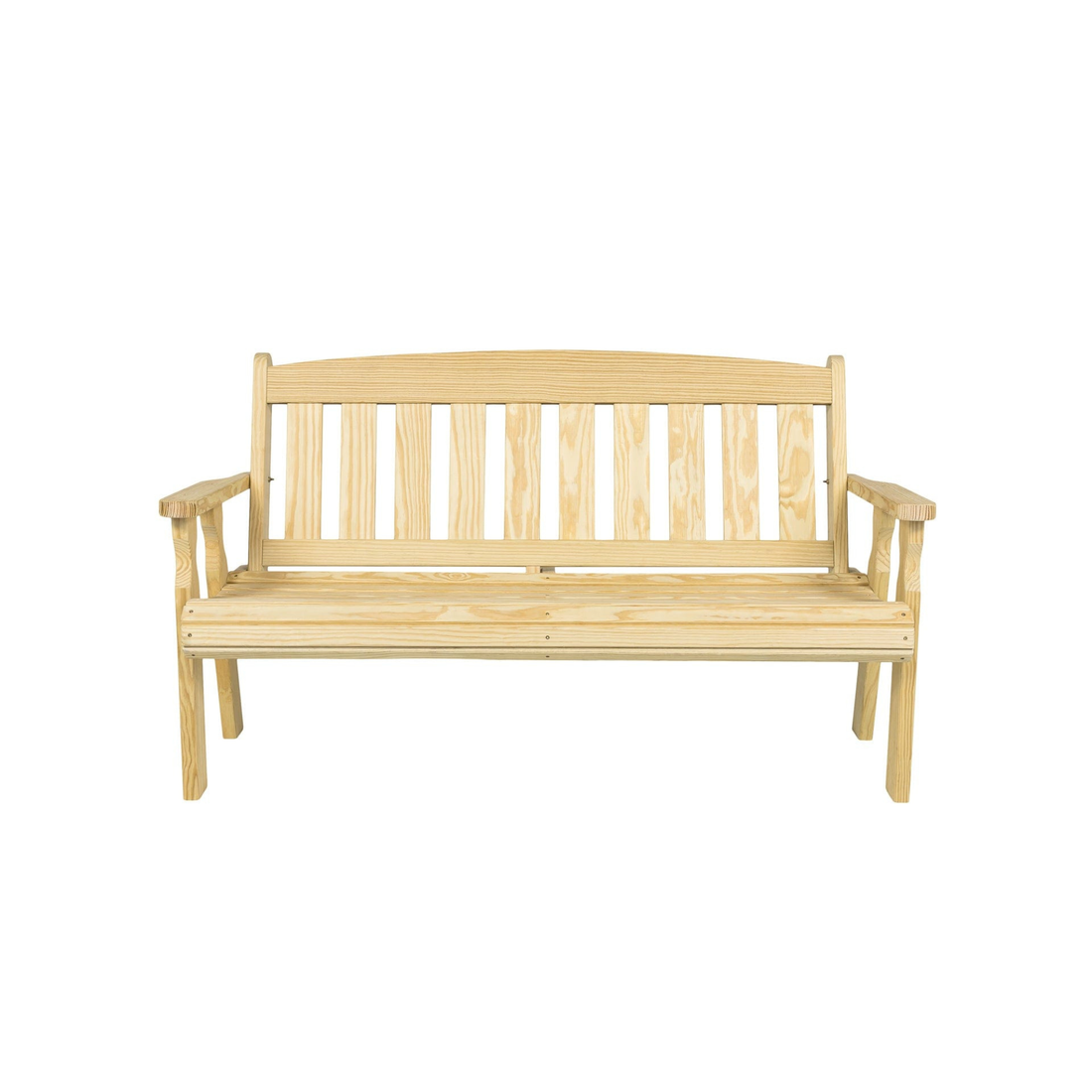 Amish Casual 4 Foot Mission Wood Garden Bench