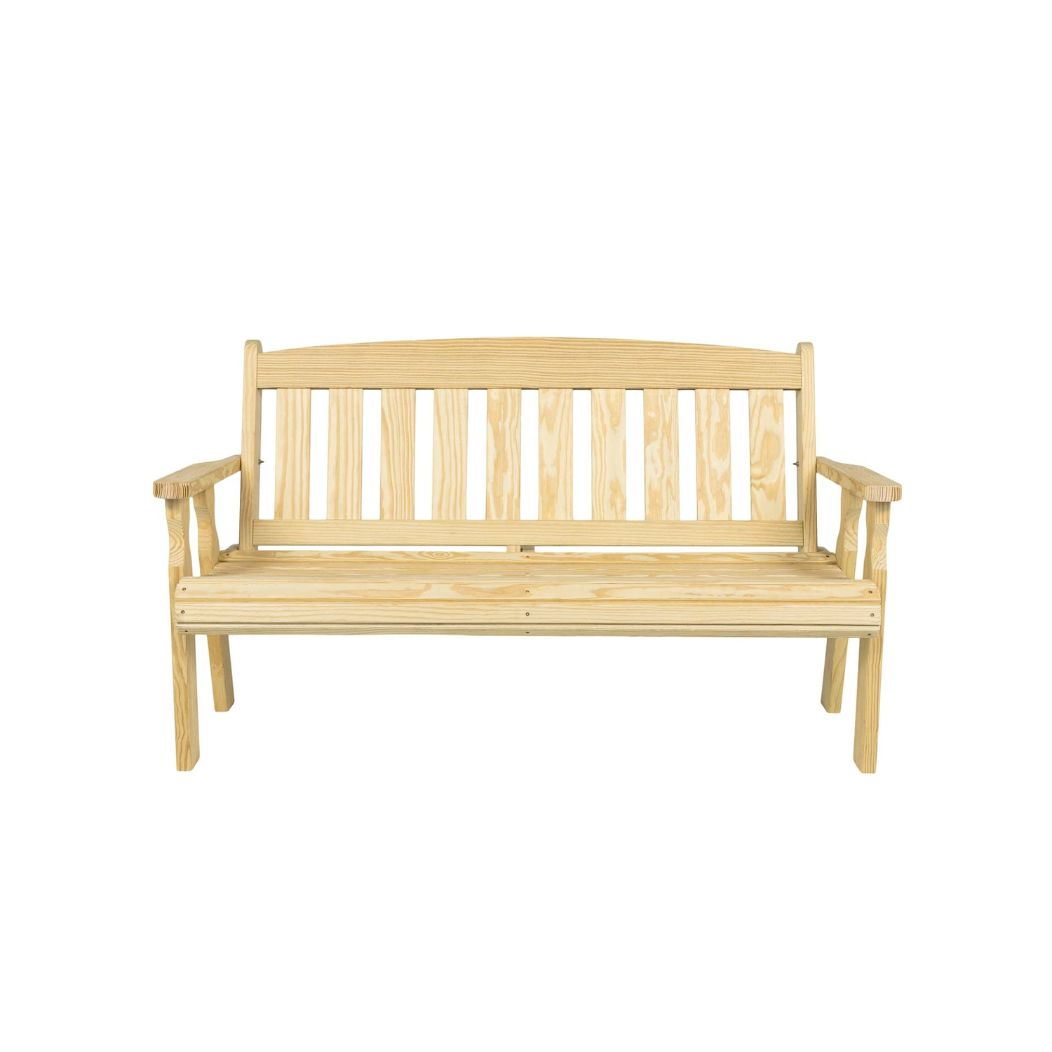 Amish Casual 5 Foot Mission Wood Garden Bench