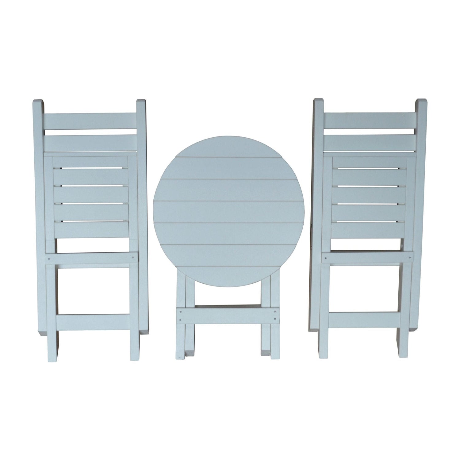 Keystone Amish Co. Coronado Round Poly Folding Bistro Set