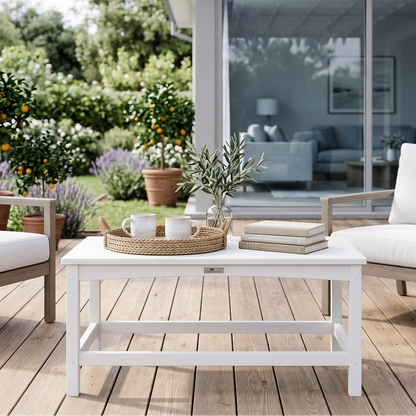 Berlin Gardens Camden Outdoor Poly Lumber  Coffee Table