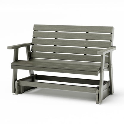 SimplyPoly Amish Made Signature Recycled Plastic Porch Glider