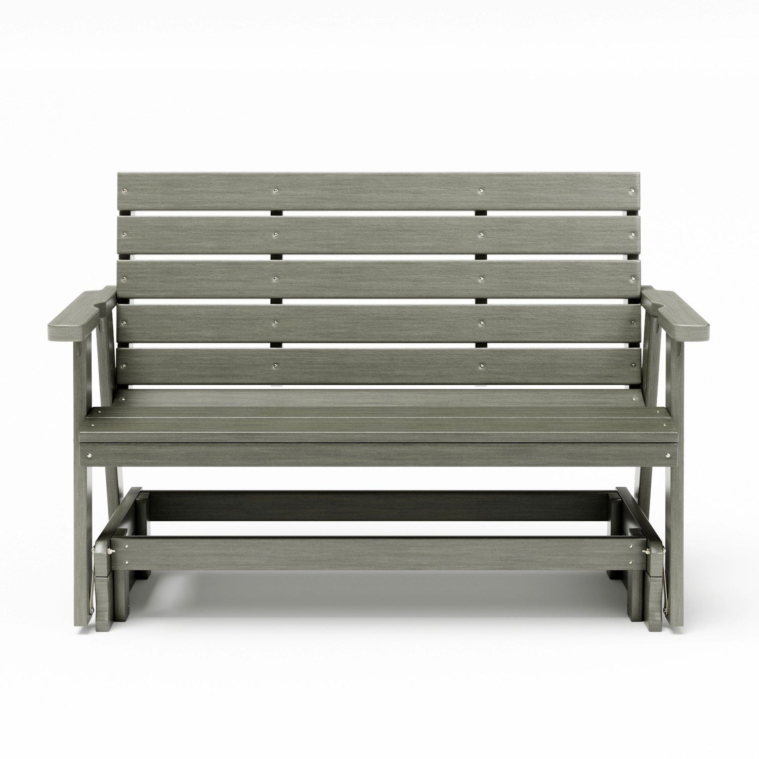 SimplyPoly Amish Made Signature Recycled Plastic Porch Glider